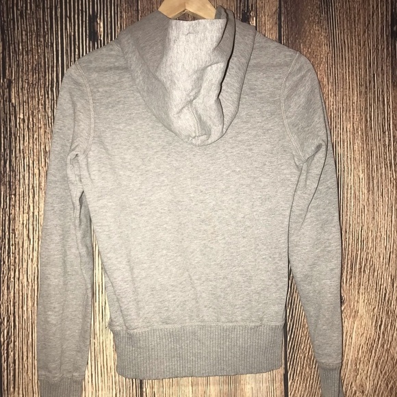 AMERICAN EAGLE GRAY HOODIE SWEATSHIRT SMALL - Picture 3 of 6